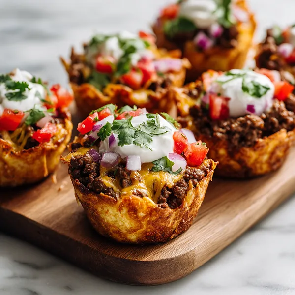 Taco Cupcakes