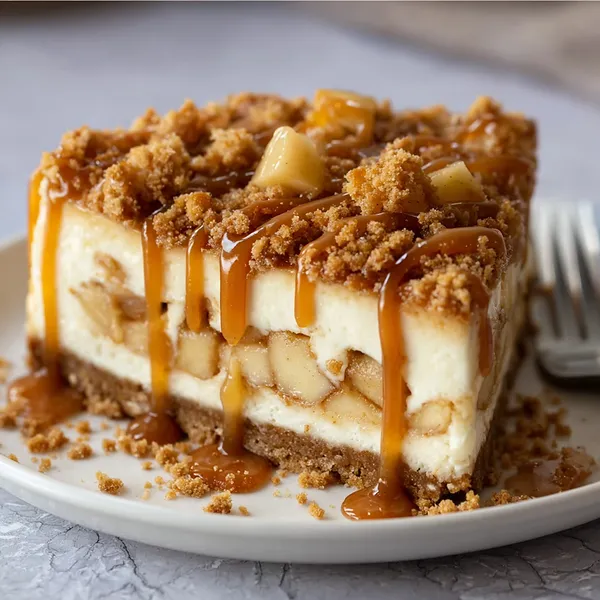 Caramel Apple Cheesecake