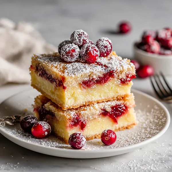 Cranberry Lemon Bars