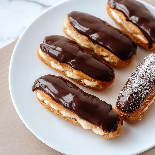 Classic Chocolate Éclairs