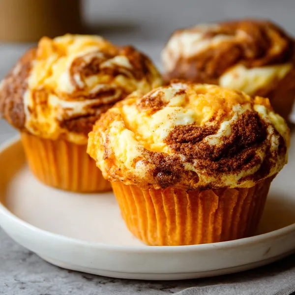 Pumpkin Cream Cheese Muffins