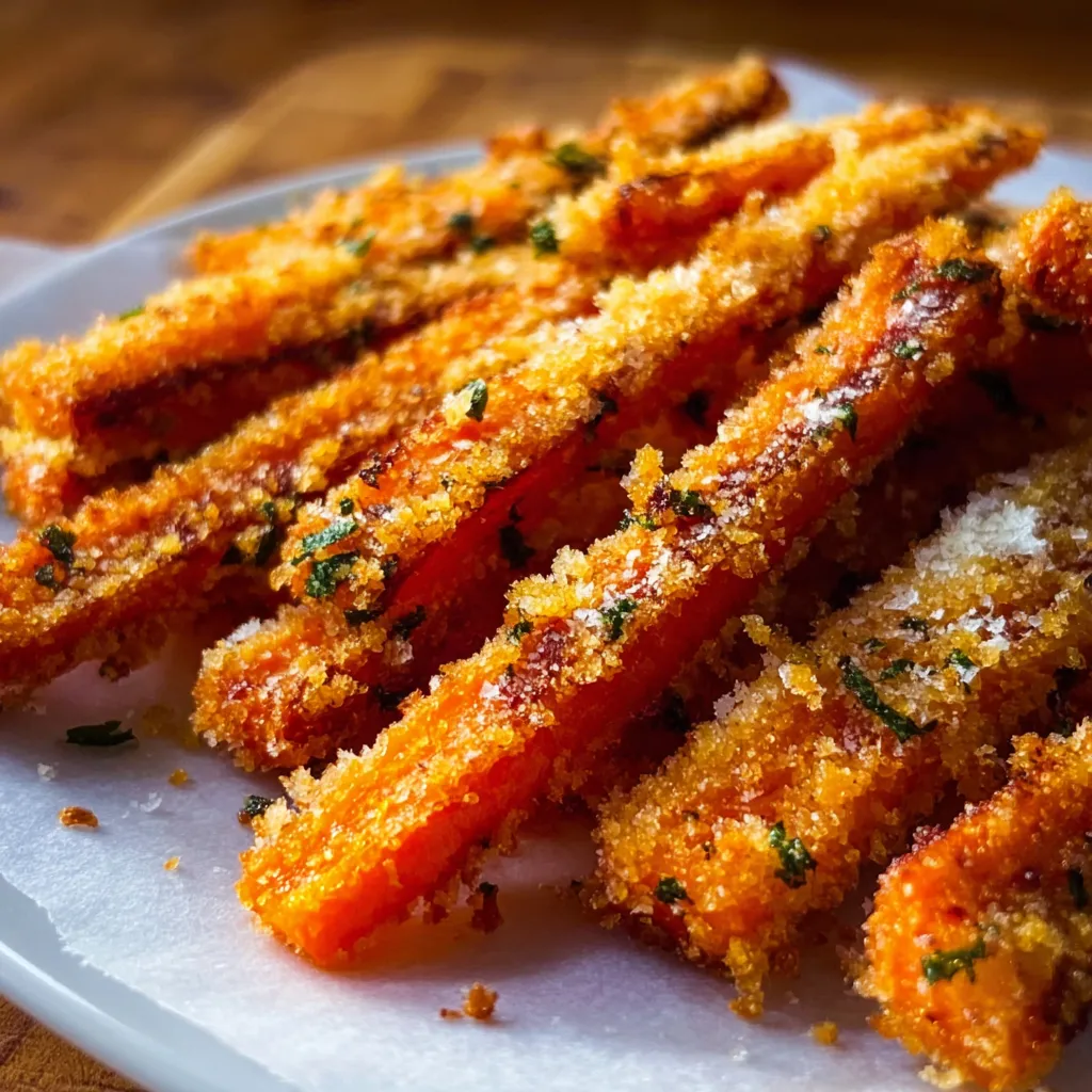 Crispy Parmesan Carrots