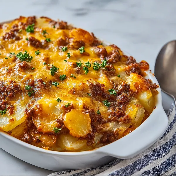 Hamburger Potato Casserole