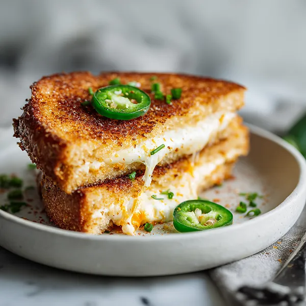 Jalapeño Popper Grilled Cheese
