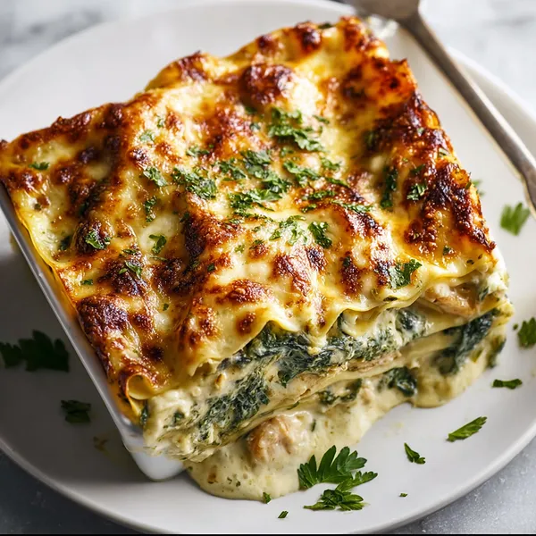 Chicken Spinach Lasagna