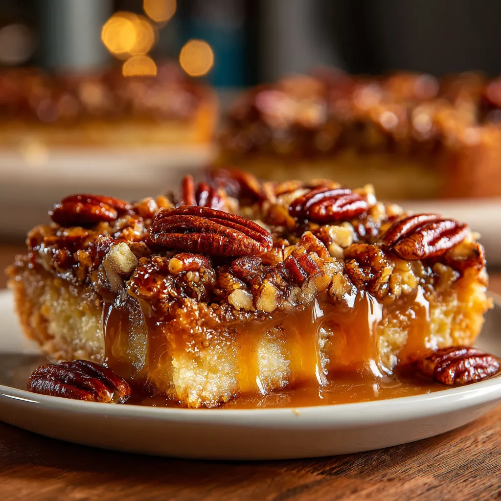 Pecan Pie Dump Cake