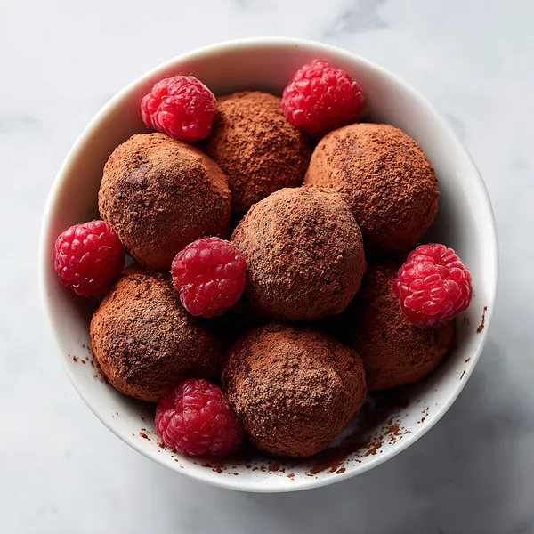 Raspberry Chocolate Truffles