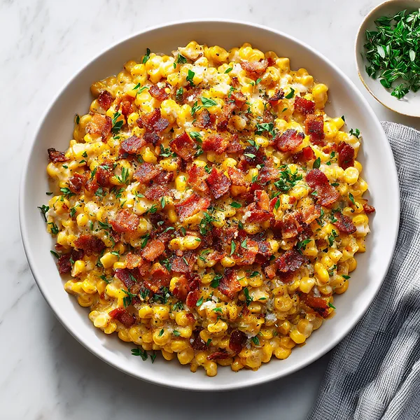 Cheddar Corn with Bacon