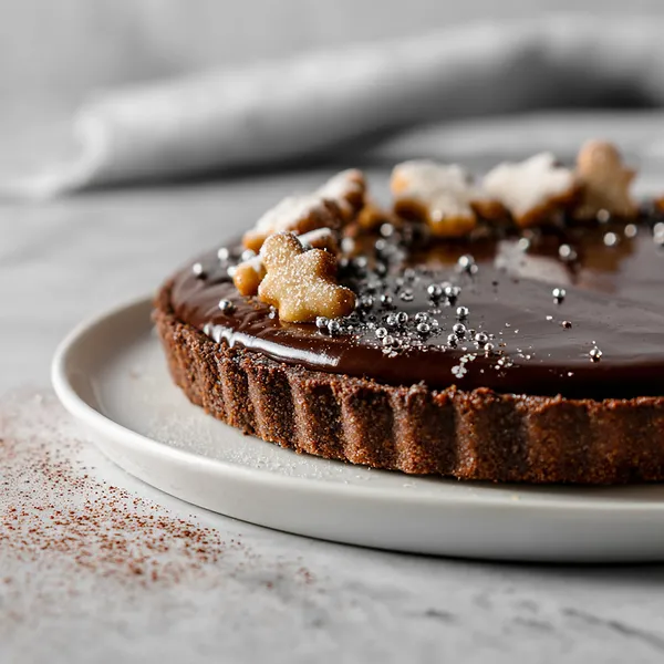 Gingerbread Caramel Tart