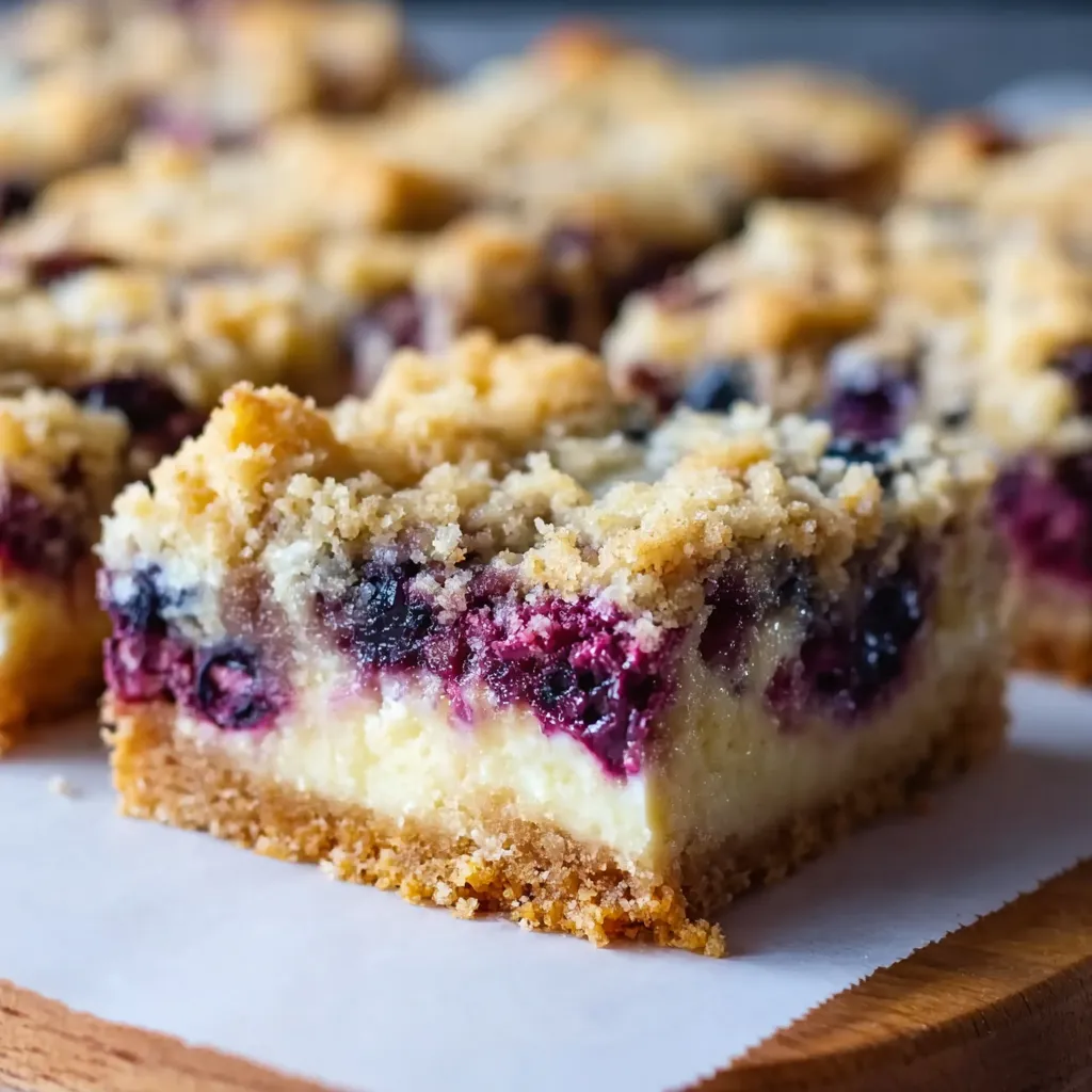 Blueberry Cream Cheese Bars