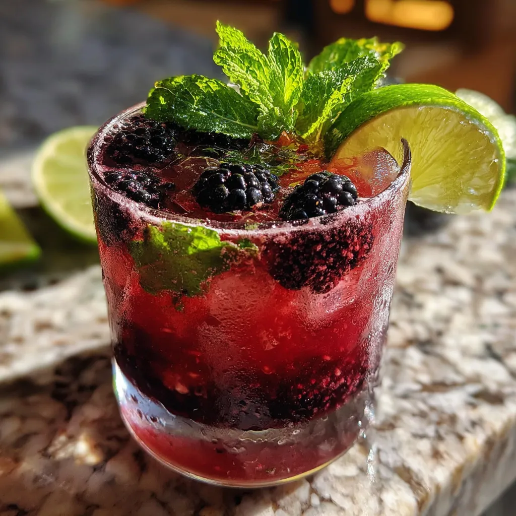 Blackberry Mint Mojito