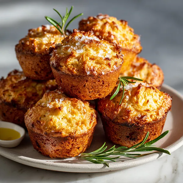 Rosemary Parmesan Muffins