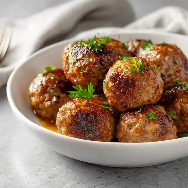 Oven Baked Meatballs