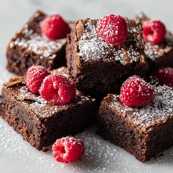 Raspberry Brownies