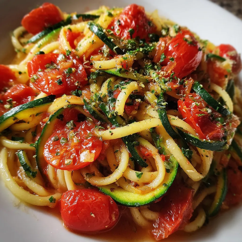 Tomato Zucchini Pasta