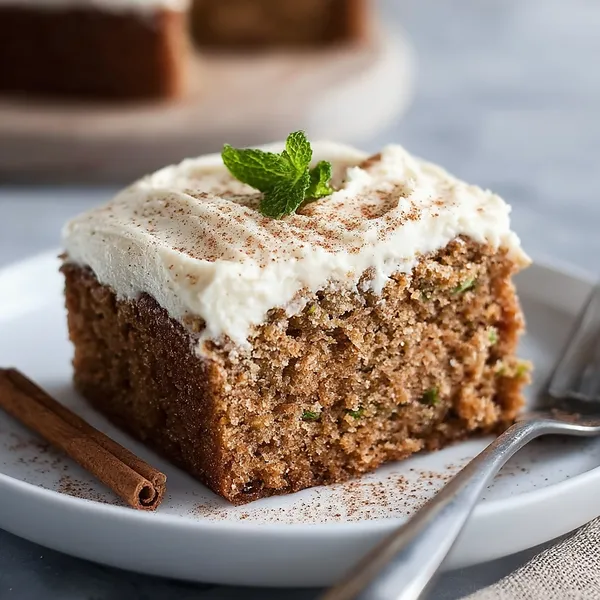 Cinnamon Zucchini Cake