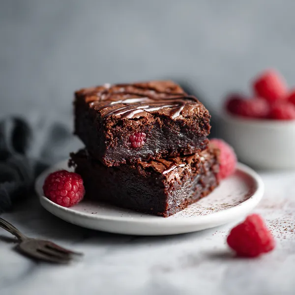 Raspberry Brownies