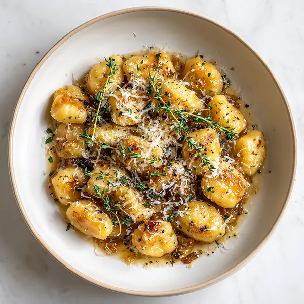 French Onion Gnocchi