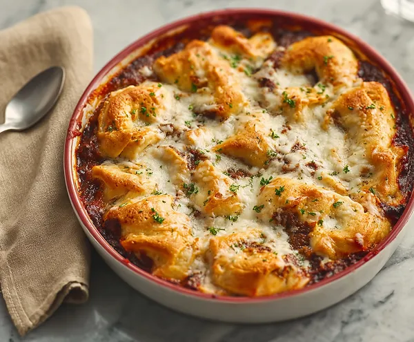 Italian Crescent Casserole
