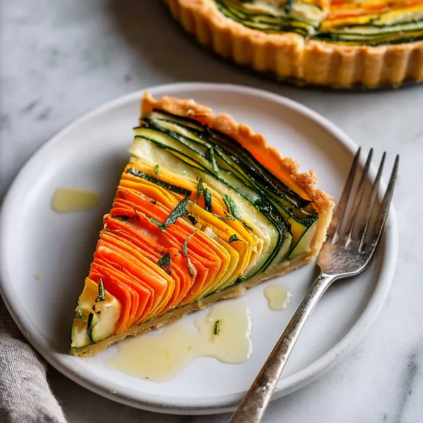Spiral Vegetable Tart