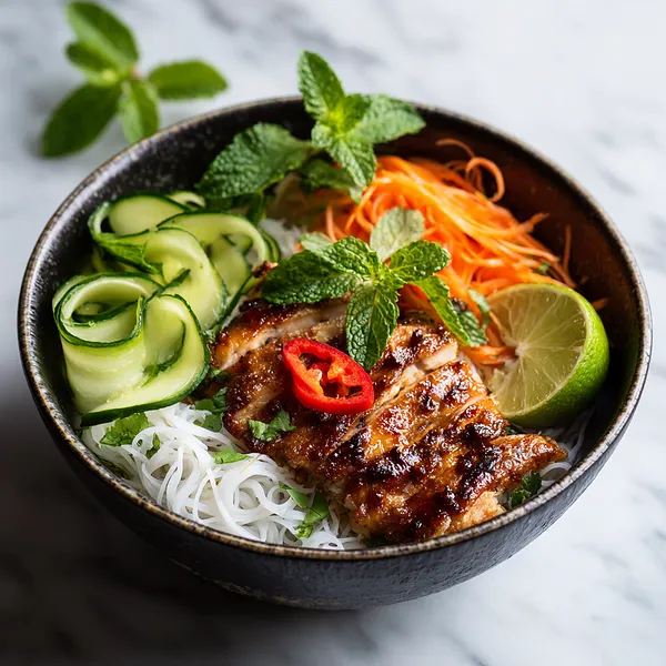 Lemongrass Chicken Noodles