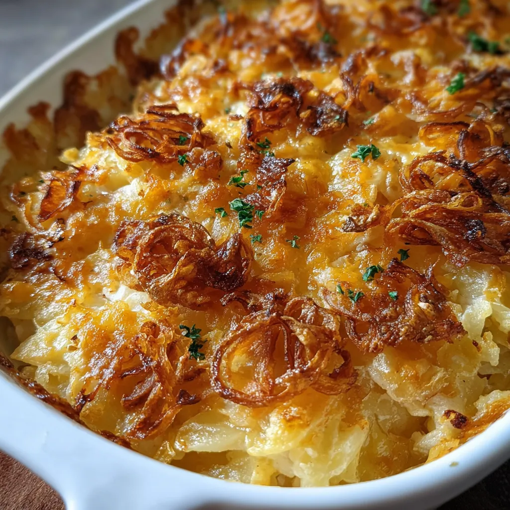 French Onion Funeral Potatoes