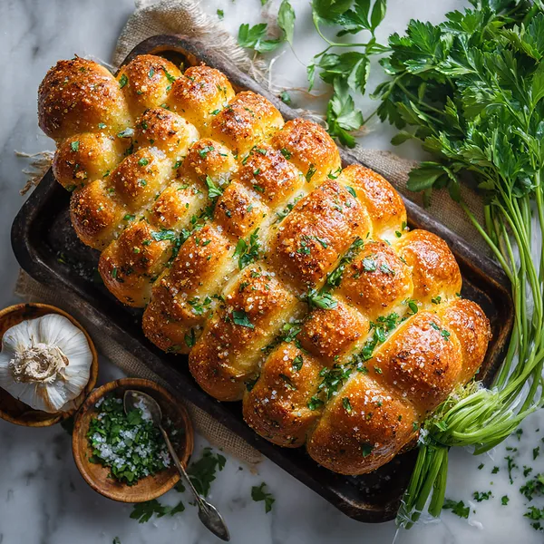 Carrot Garlic Bread