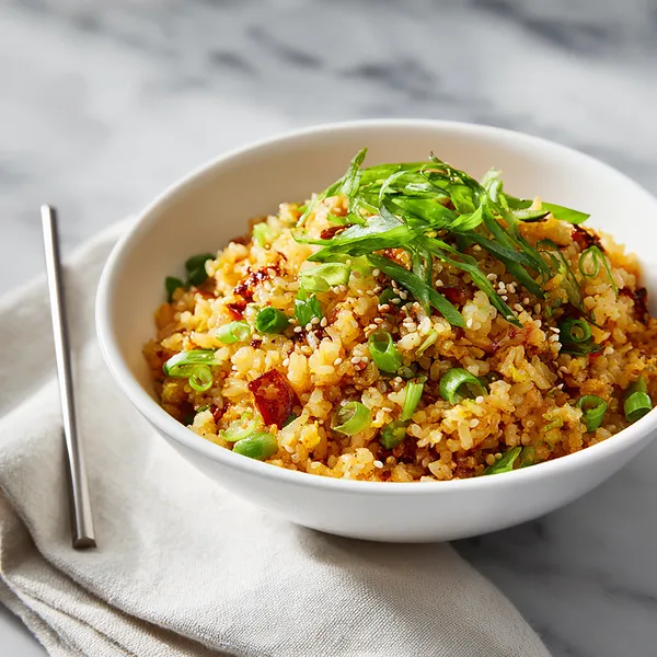 Dump-and-Bake Fried Rice