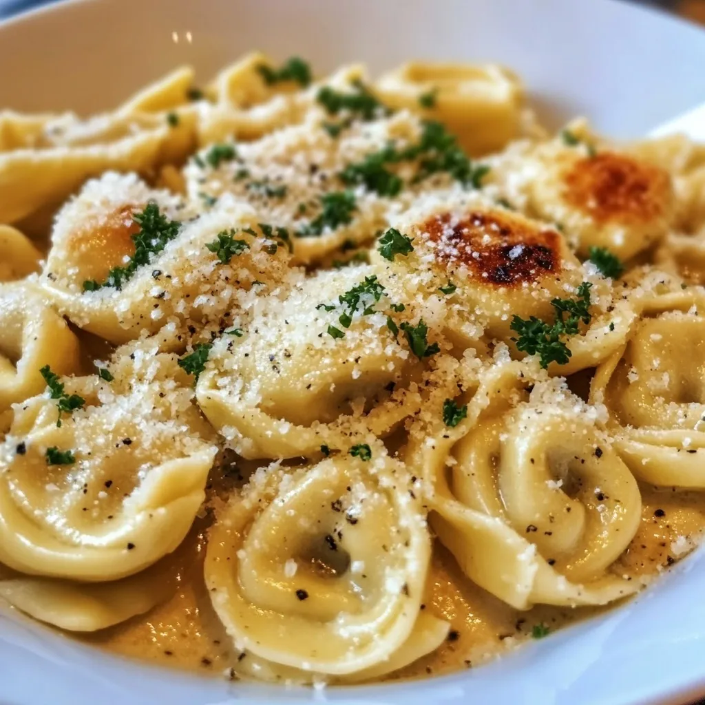 Garlic Parmesan Chicken Tortellini