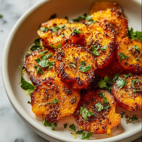 Smashed Honey Carrots