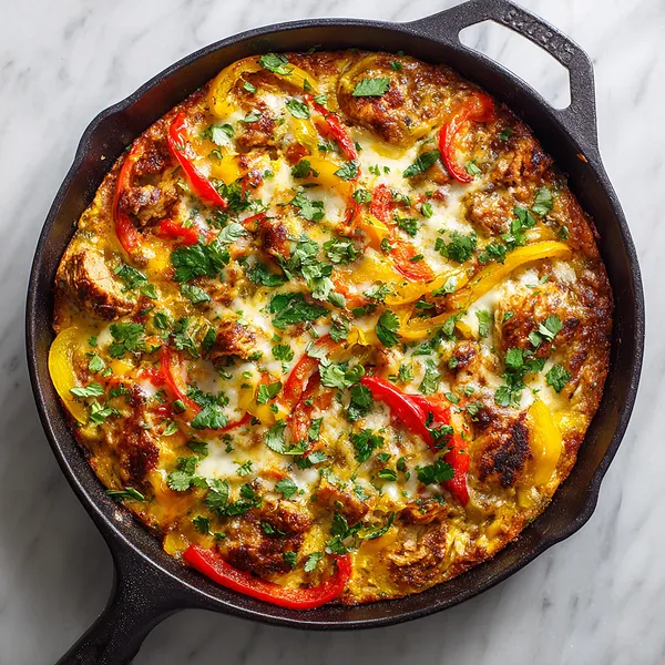 Chicken Fajita Casserole