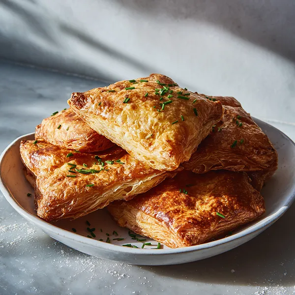 Ham & Egg Puff Pockets