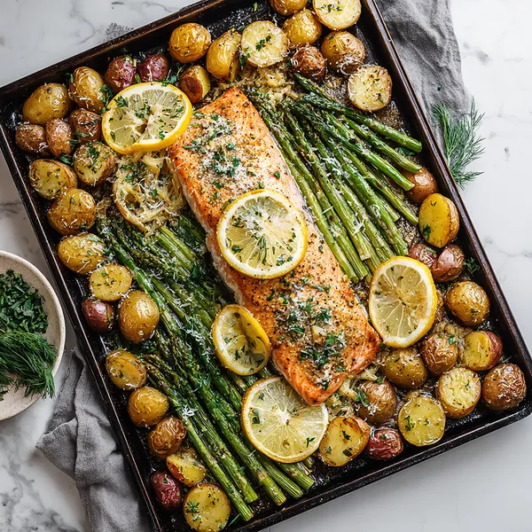 Lemon Brown Butter Salmon