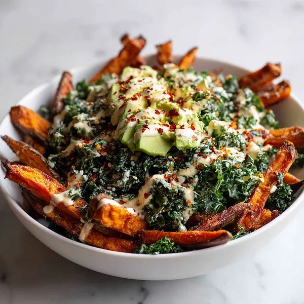 Kale Avocado Caesar Bowl