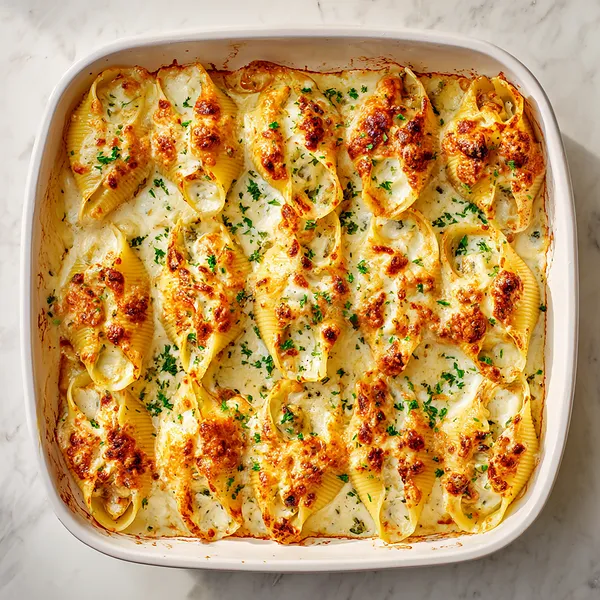 Chicken Alfredo Shells