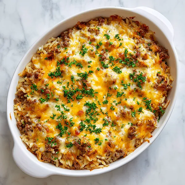 Hamburger Rice Casserole