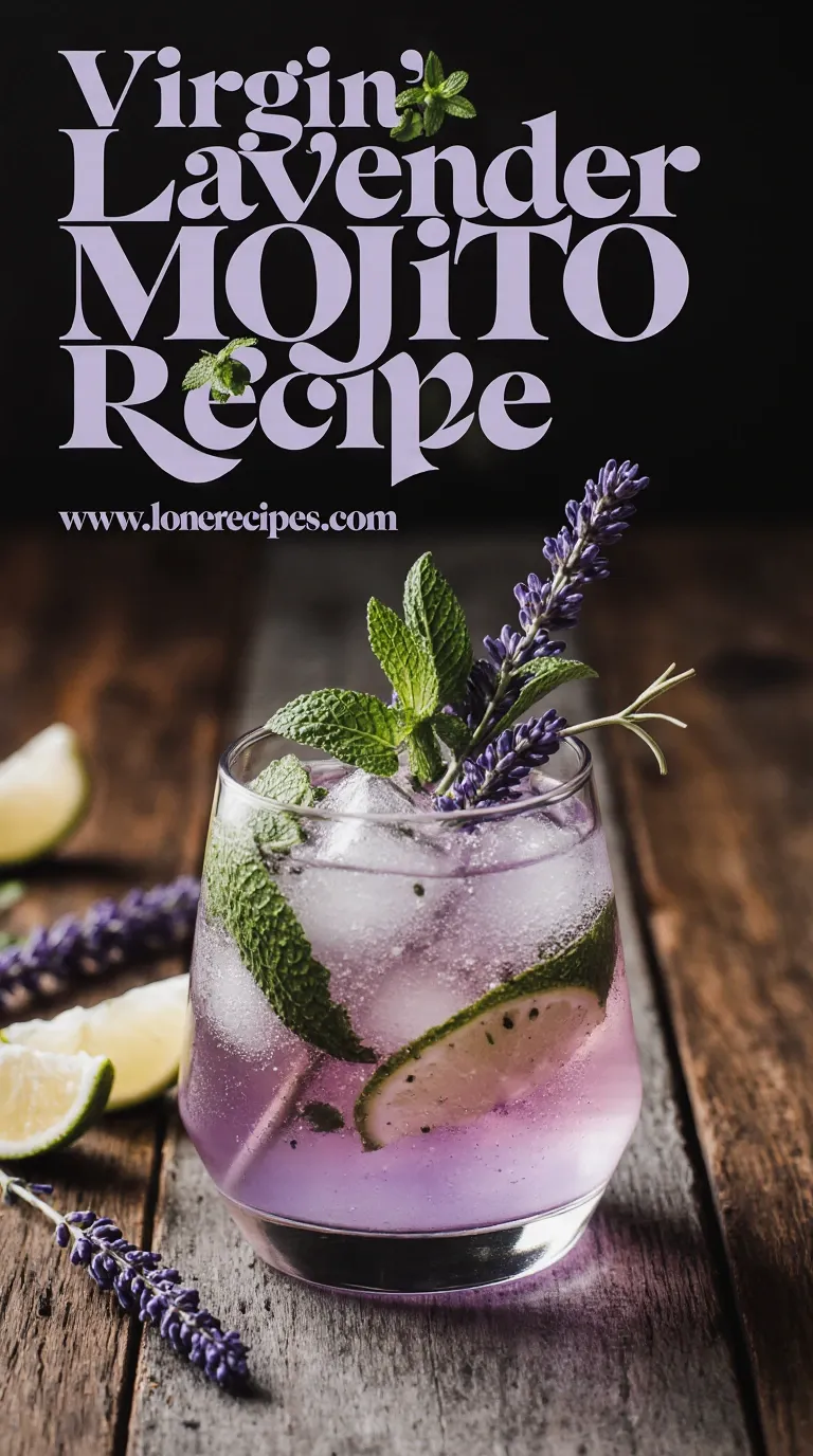 Virgin Lavender Mojito