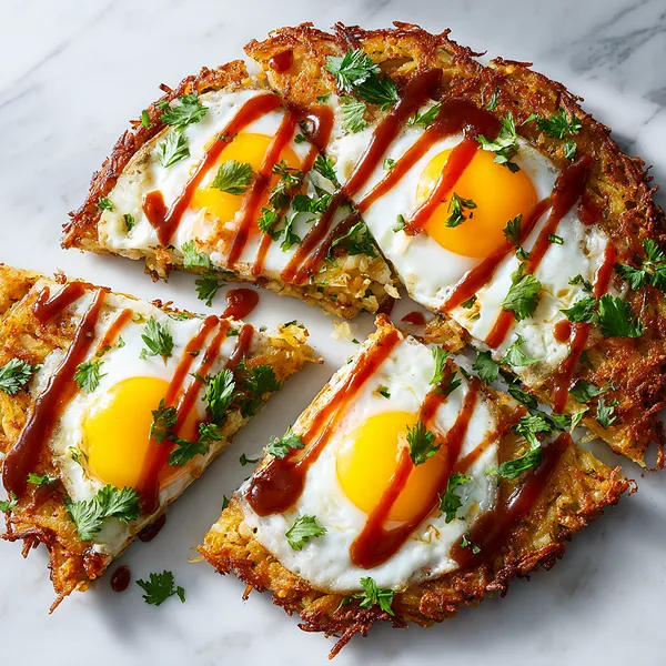 Hash Brown Breakfast Pizza