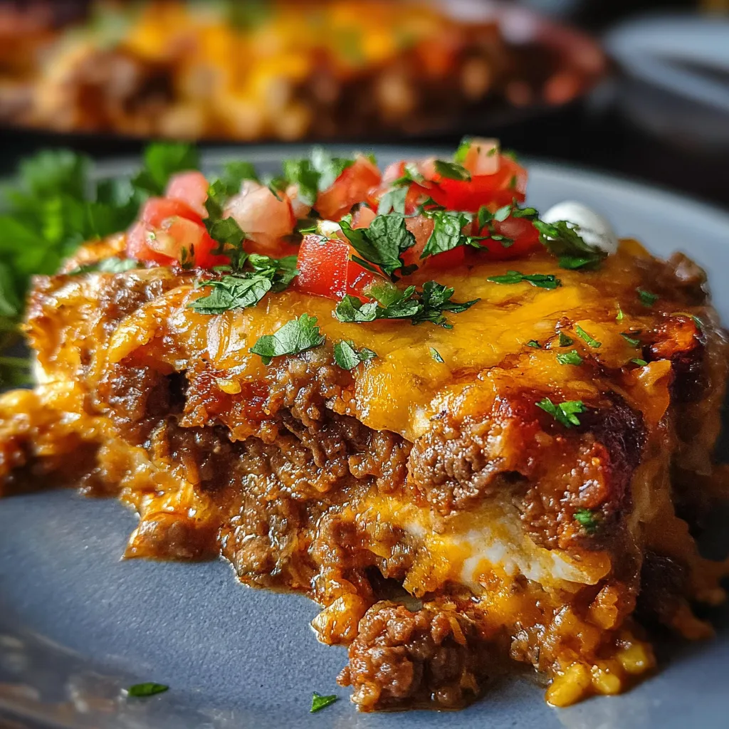 Beef Enchilada Casserole