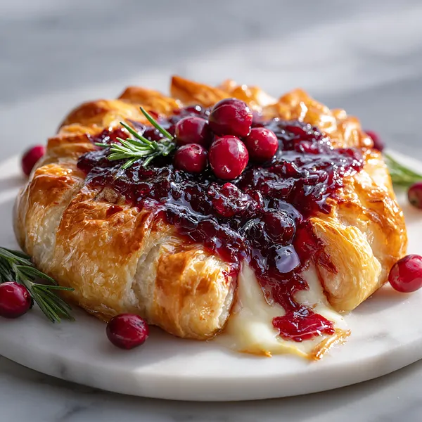 Cranberry Brie Wreath