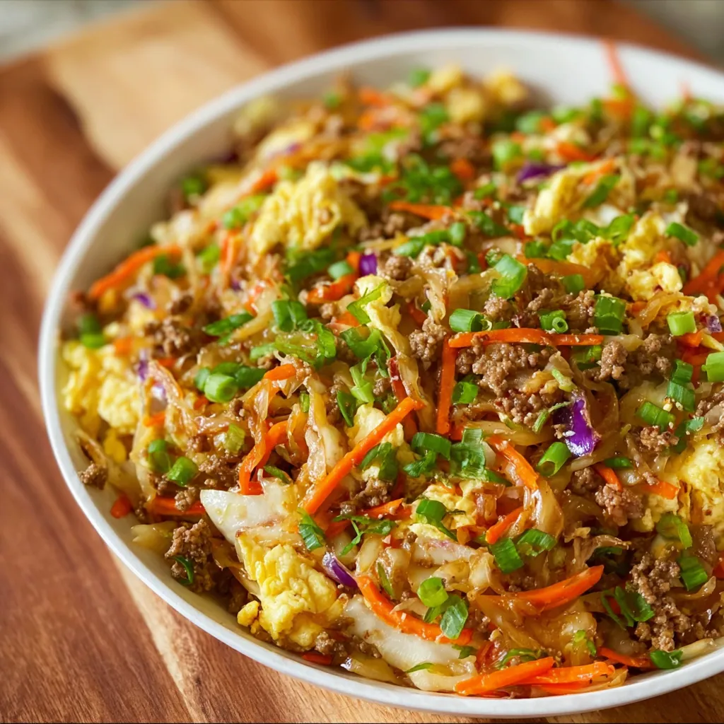 Egg Roll Bowl