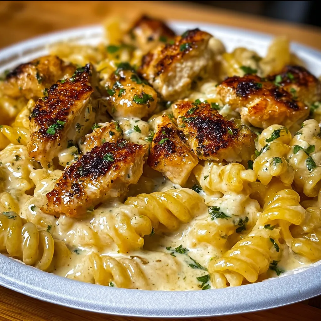 Garlic Butter Chicken Rotini