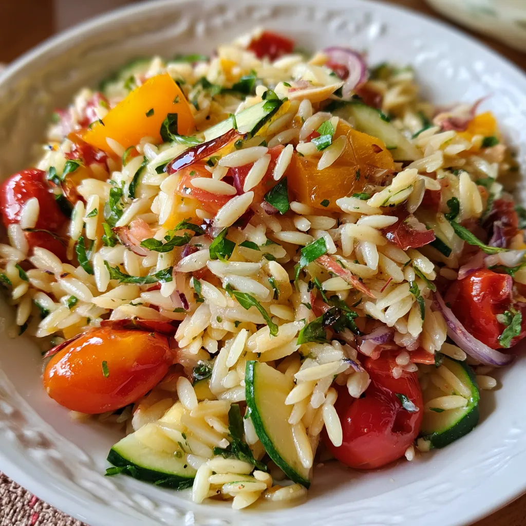 Summer Orzo Salad
