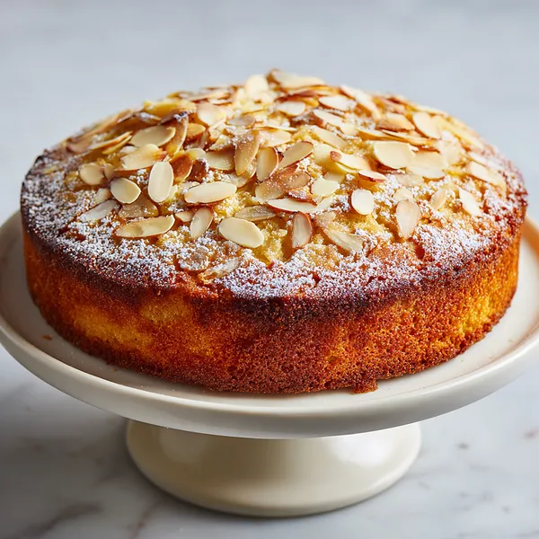 Cardamom Almond Cake