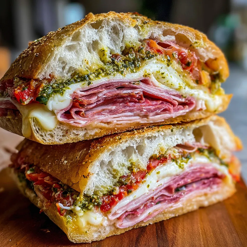 Italian Muffuletta Sandwich