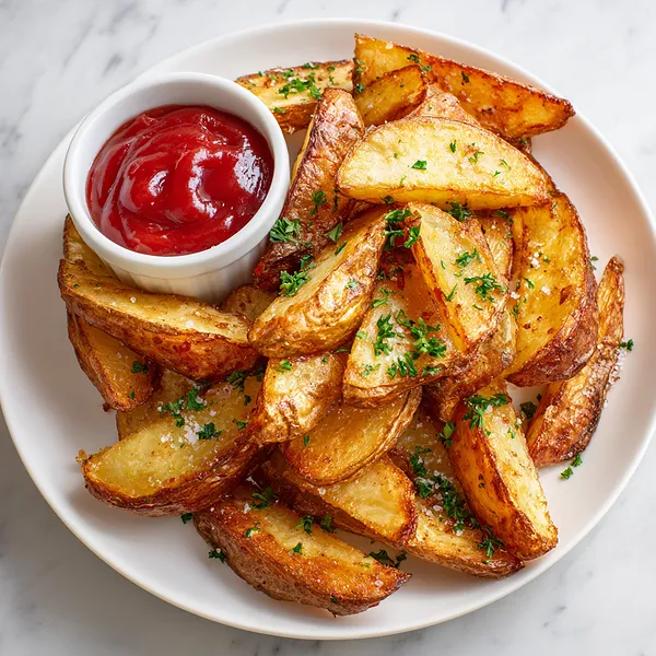 Crispy Potato Wedges