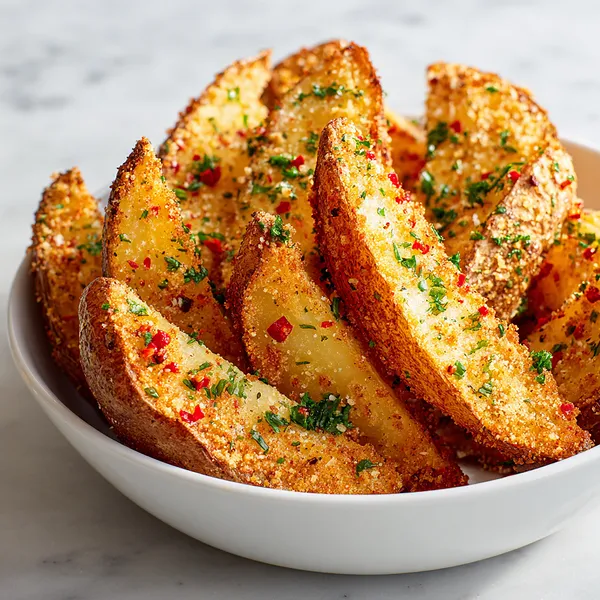 Garlic Parmesan Wedges