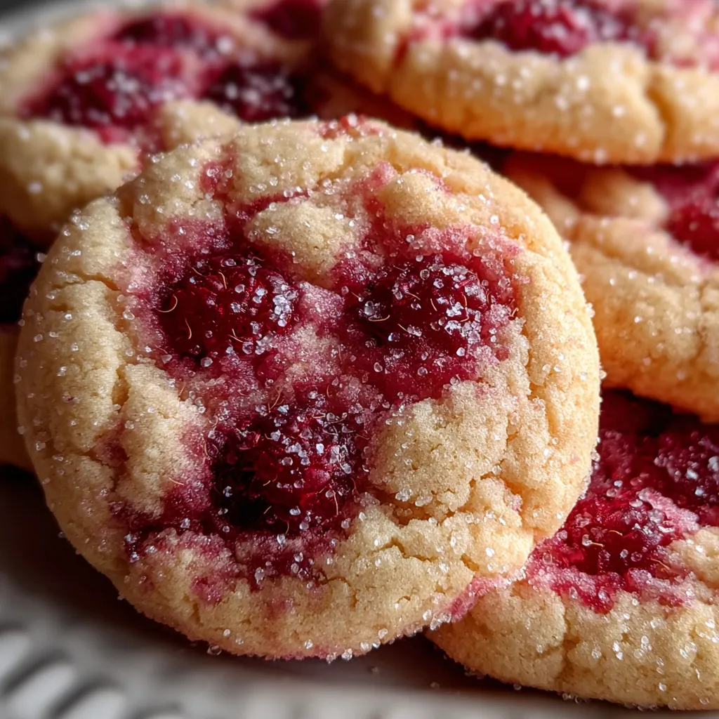 Raspberry Sugar Cookies