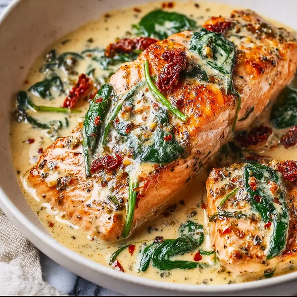 Creamy Tuscan Salmon
