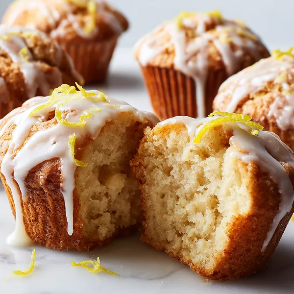 Lemon Cream Cheese Muffins